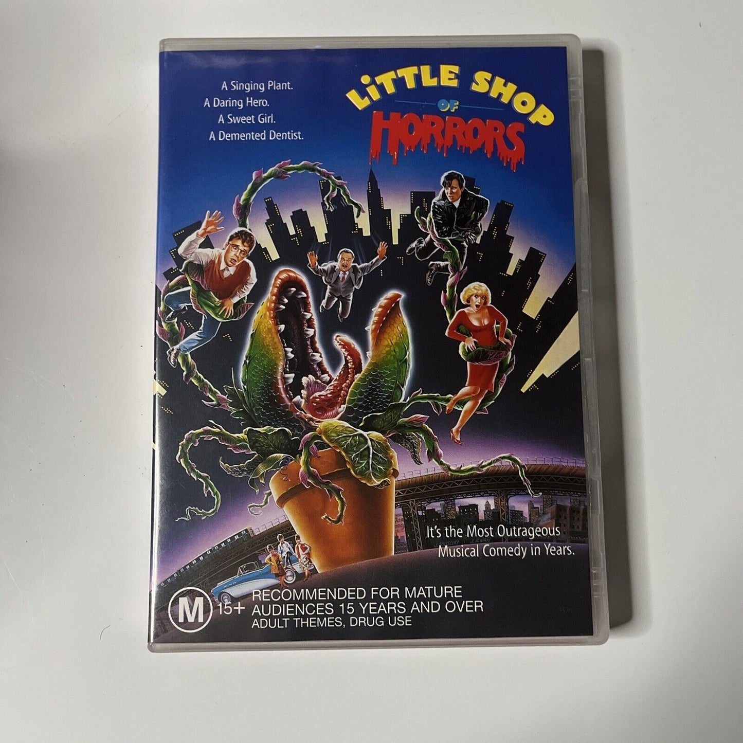 Little Shop Of Horrors (DVD, 1986) Rick Moranis, Steve Martin NEW Region 4