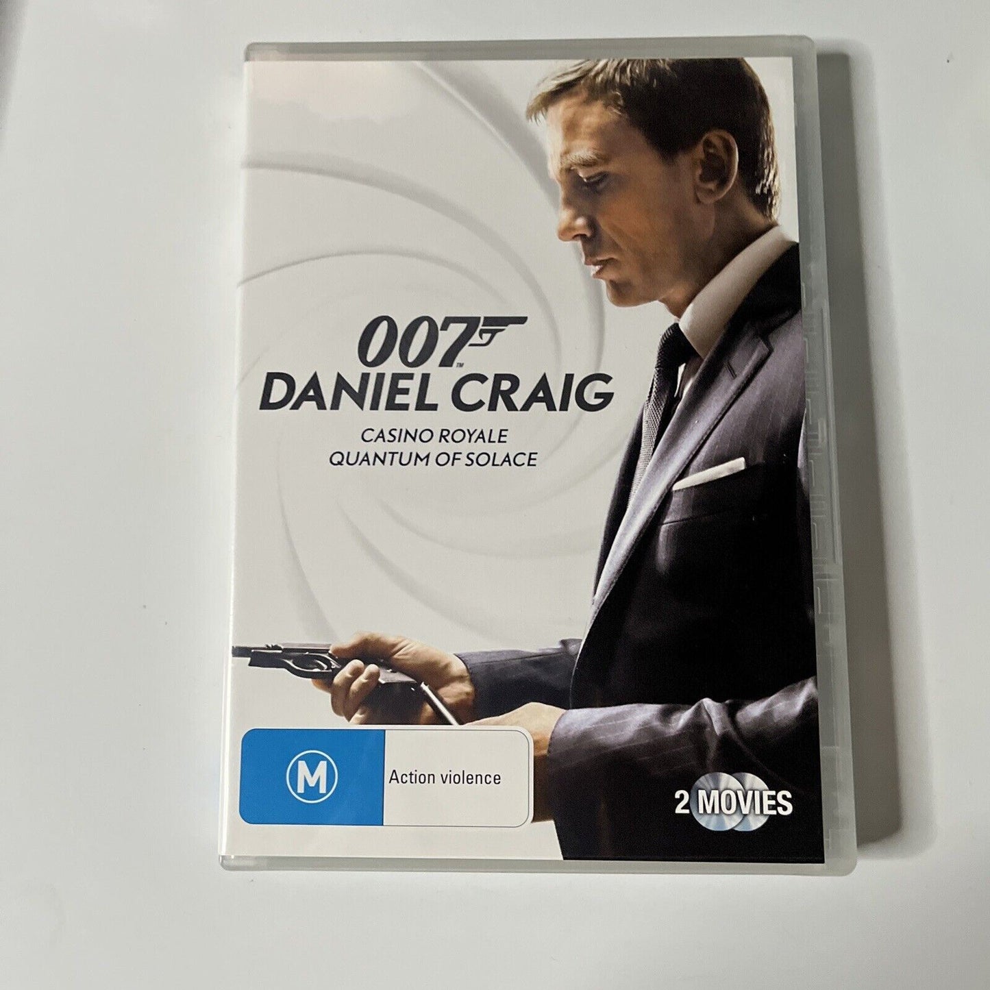 007 Casino Royale / Quantum Of Solace (DVD, 2008, 2-Disc) Daniel Craig Region 4