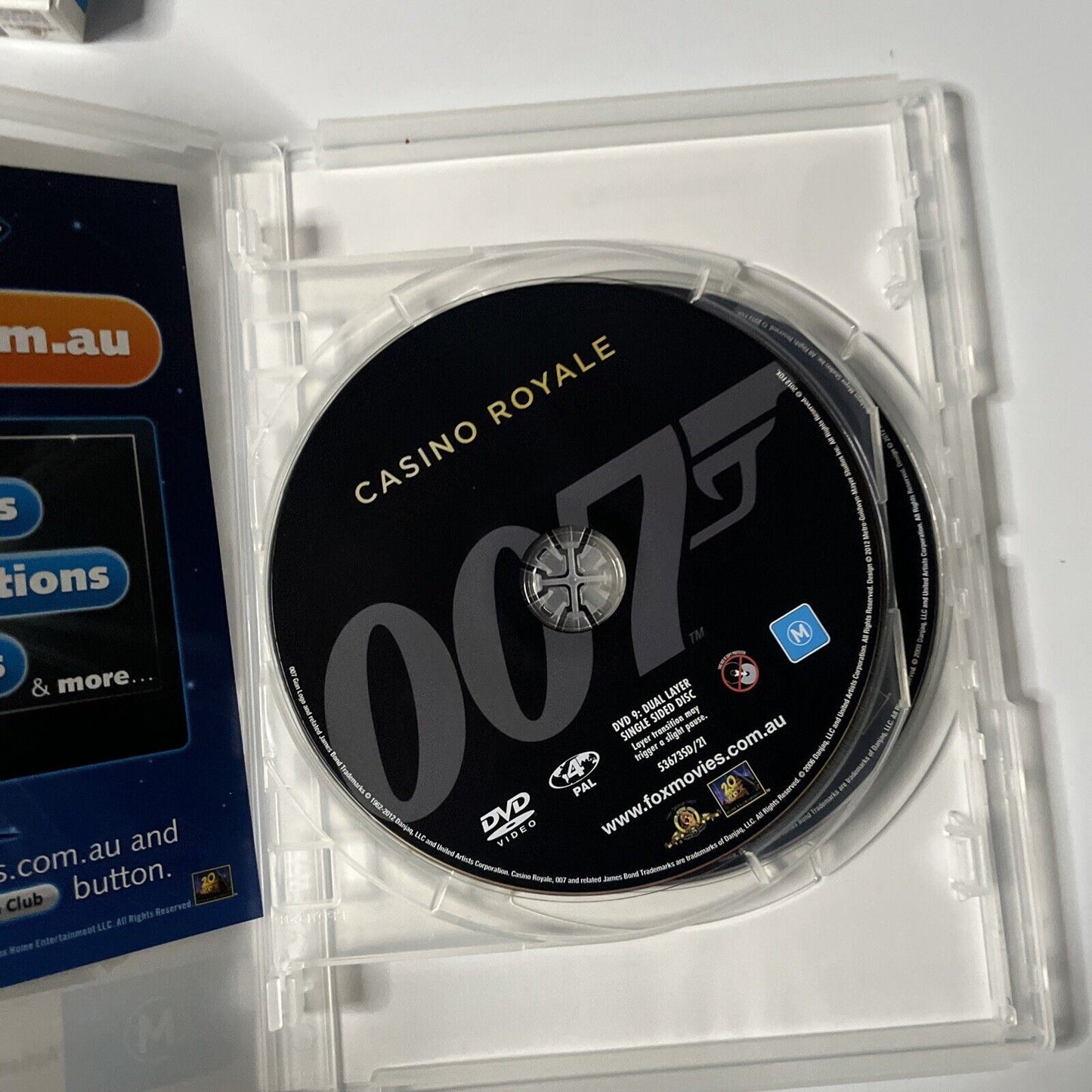 007 Casino Royale / Quantum Of Solace (DVD, 2008, 2-Disc) Daniel Craig Region 4