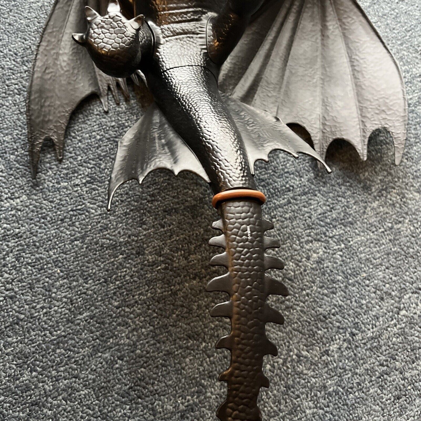 Mega Toothless Dragon 23" Spin Master Nightfury Mega Alpha Blue Spine Toy 2014