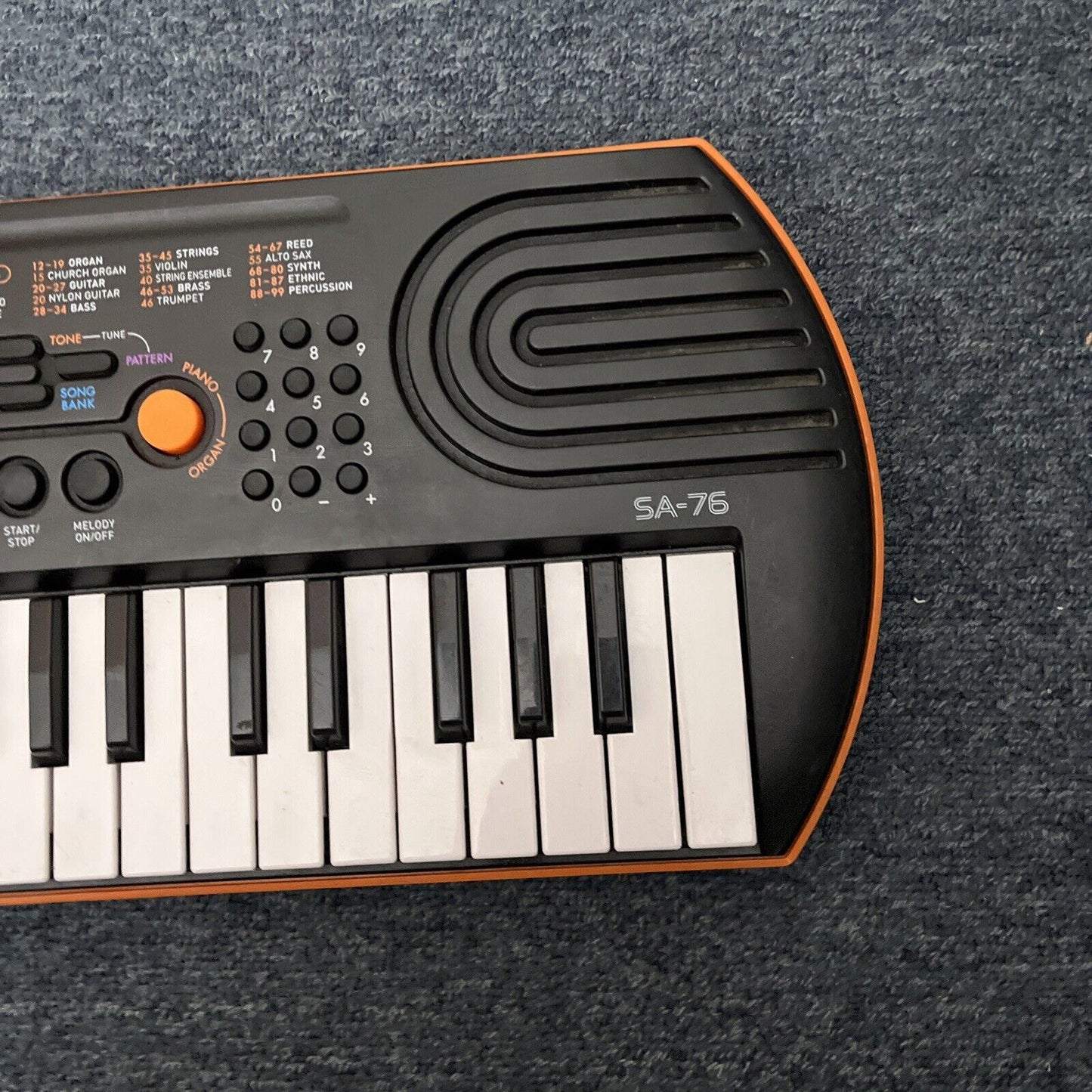 Casio SA-76 Portable Electronic Mini Keyboard