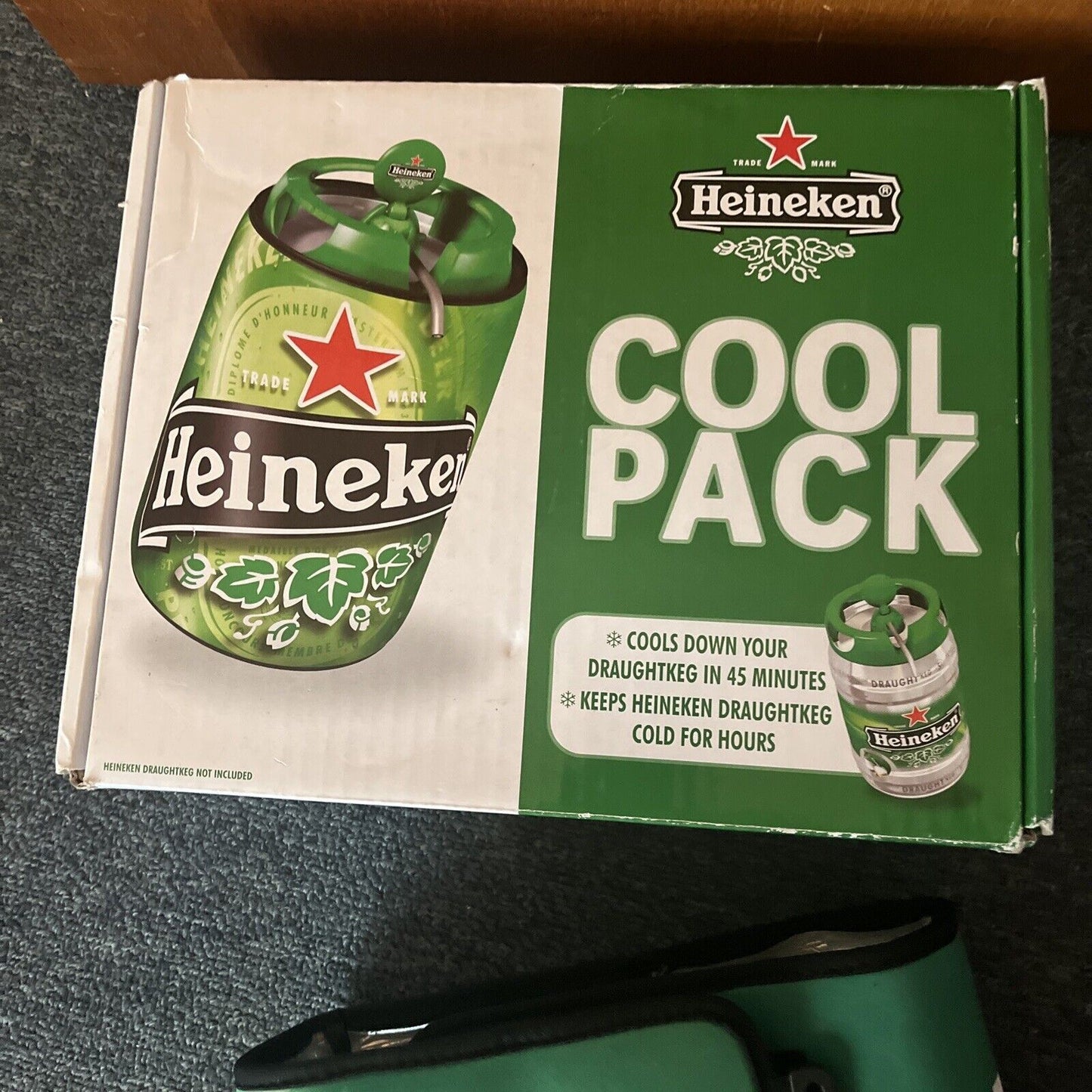 Heineken Cool Pack for Beer Cans Bottle Reusuable *Very Good Condition*