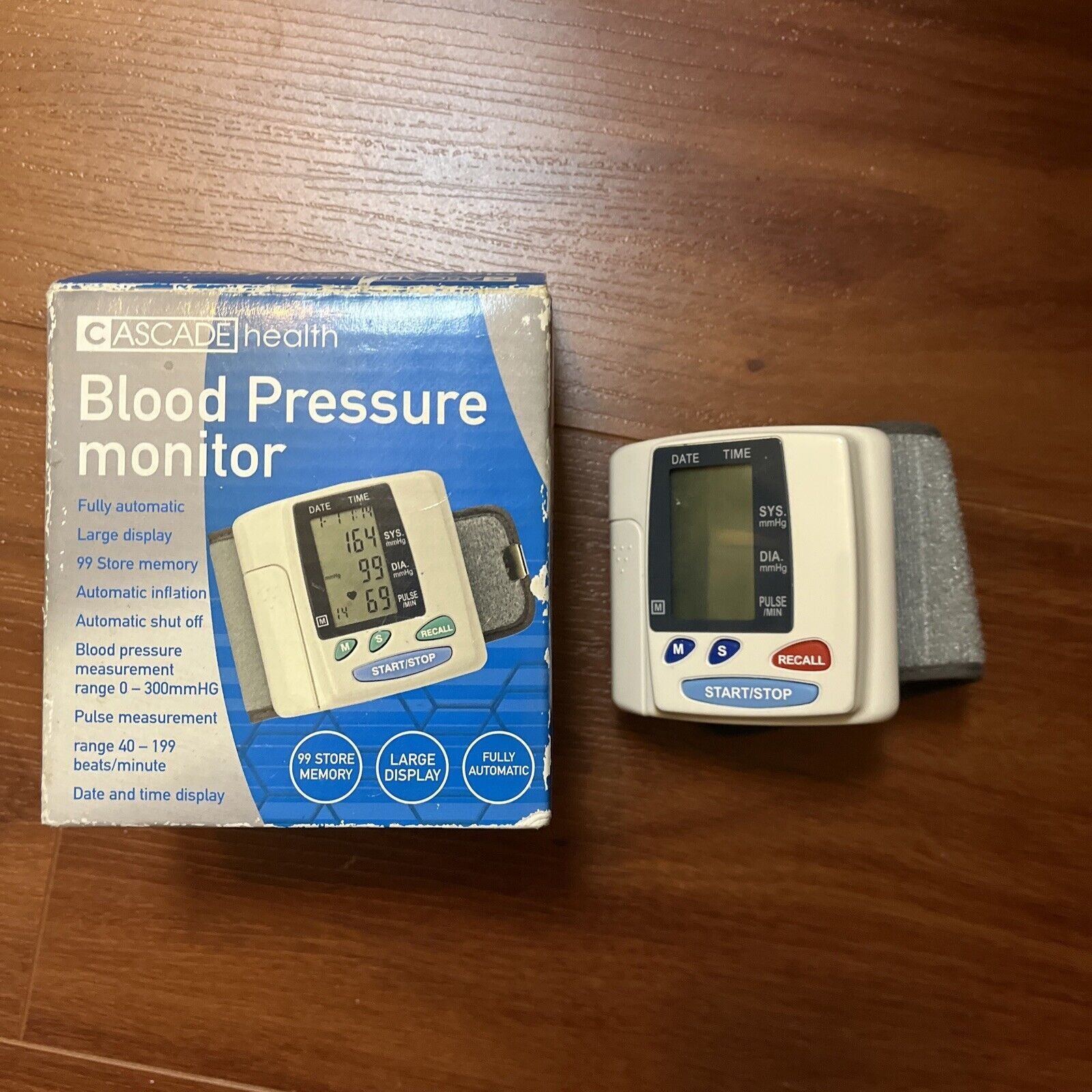 Cascade Health Blood Pressure Monitor CE1541BM – Retro Unit