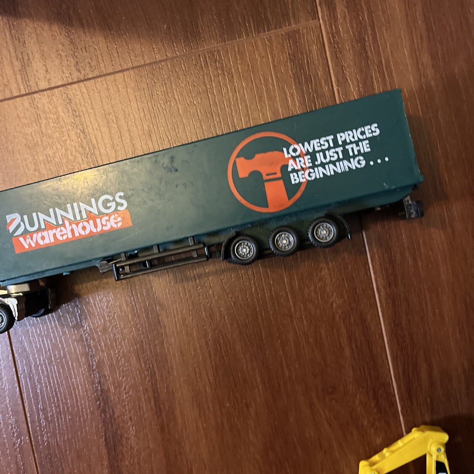 Bunnings warehouse semi trailer toy sales truck