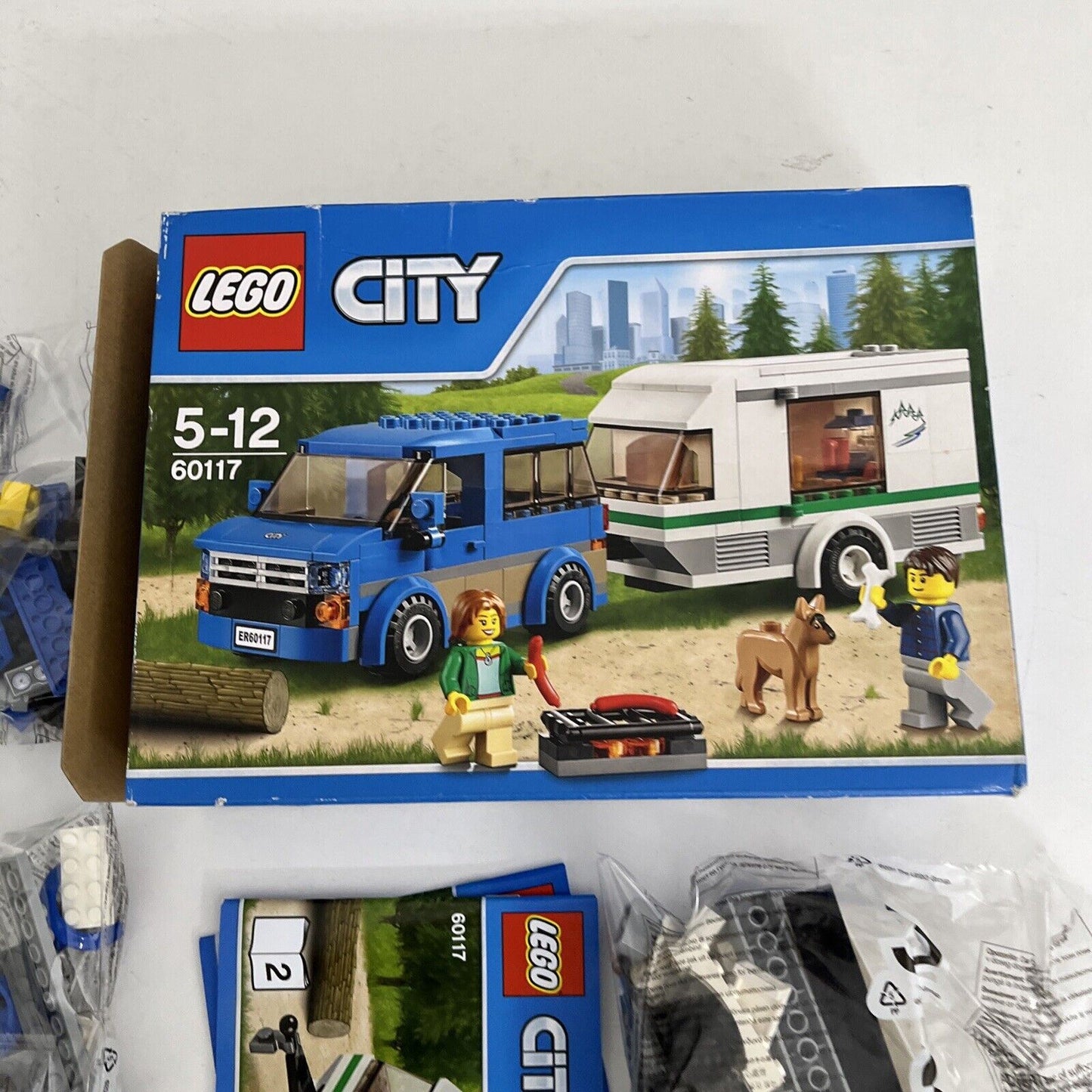 Lego City Van and Caravan (60117) *Opened Never Used*