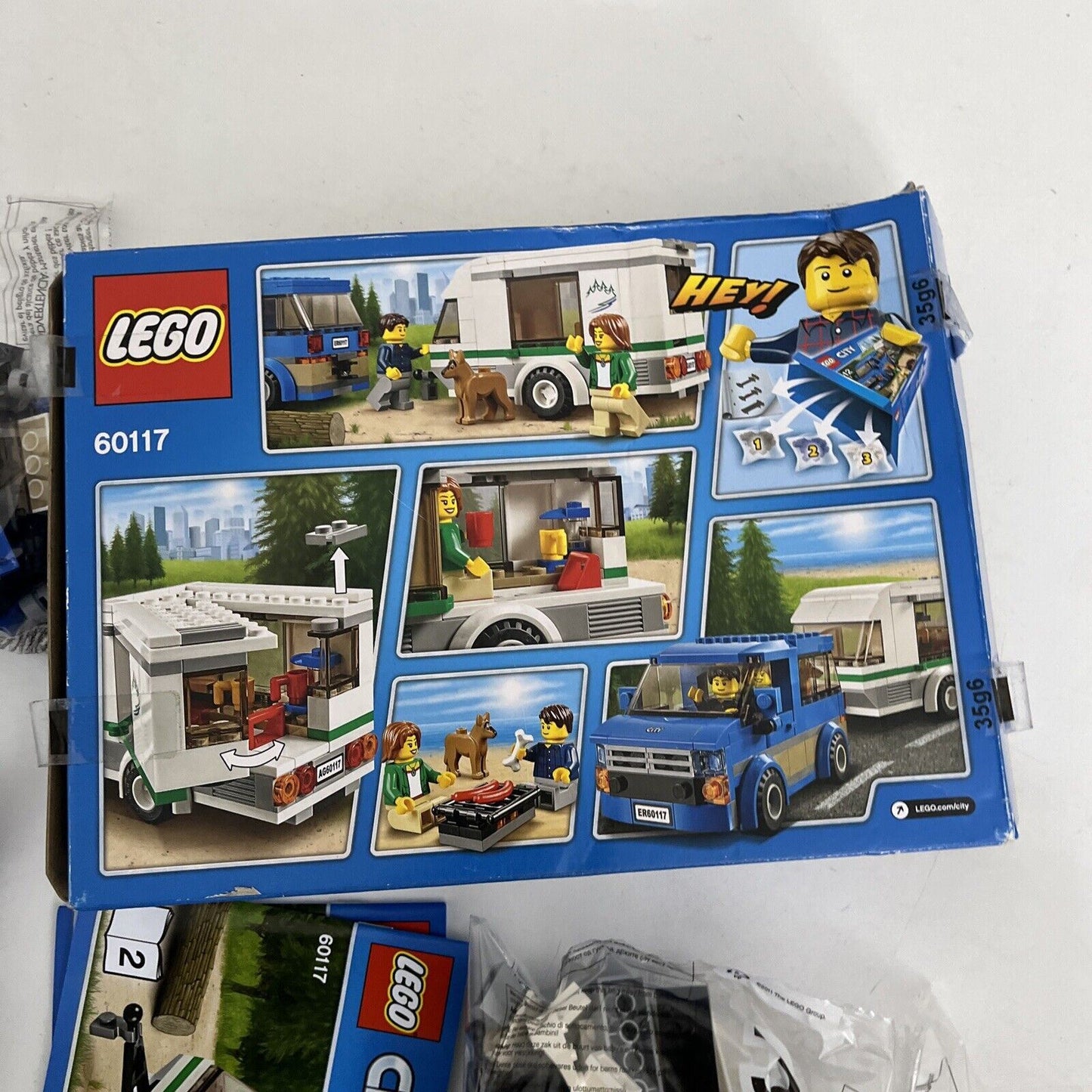 Lego City Van and Caravan (60117) *Opened Never Used*