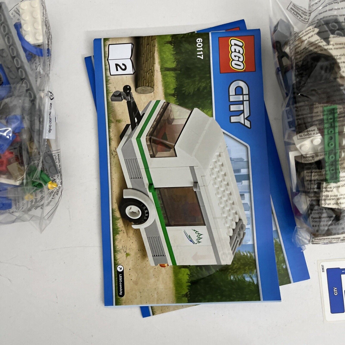 Lego City Van and Caravan (60117) *Opened Never Used*