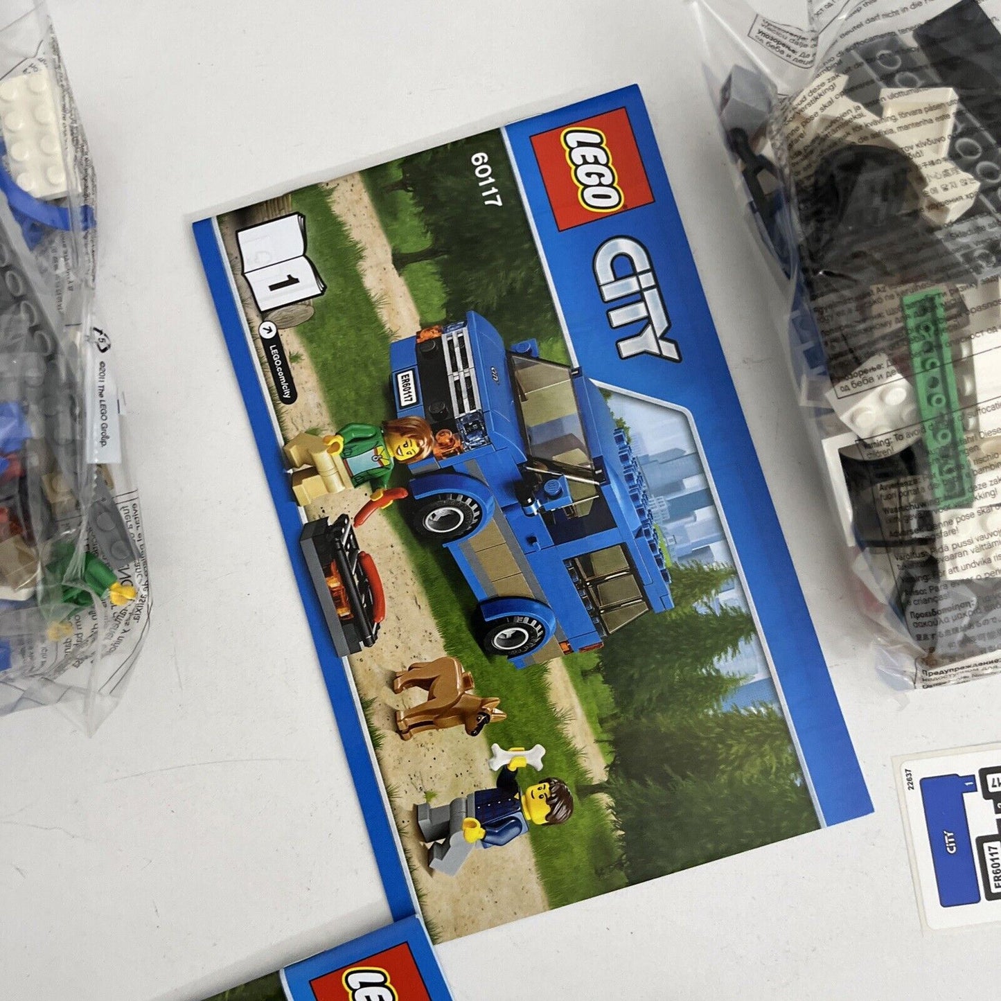 Lego City Van and Caravan (60117) *Opened Never Used*