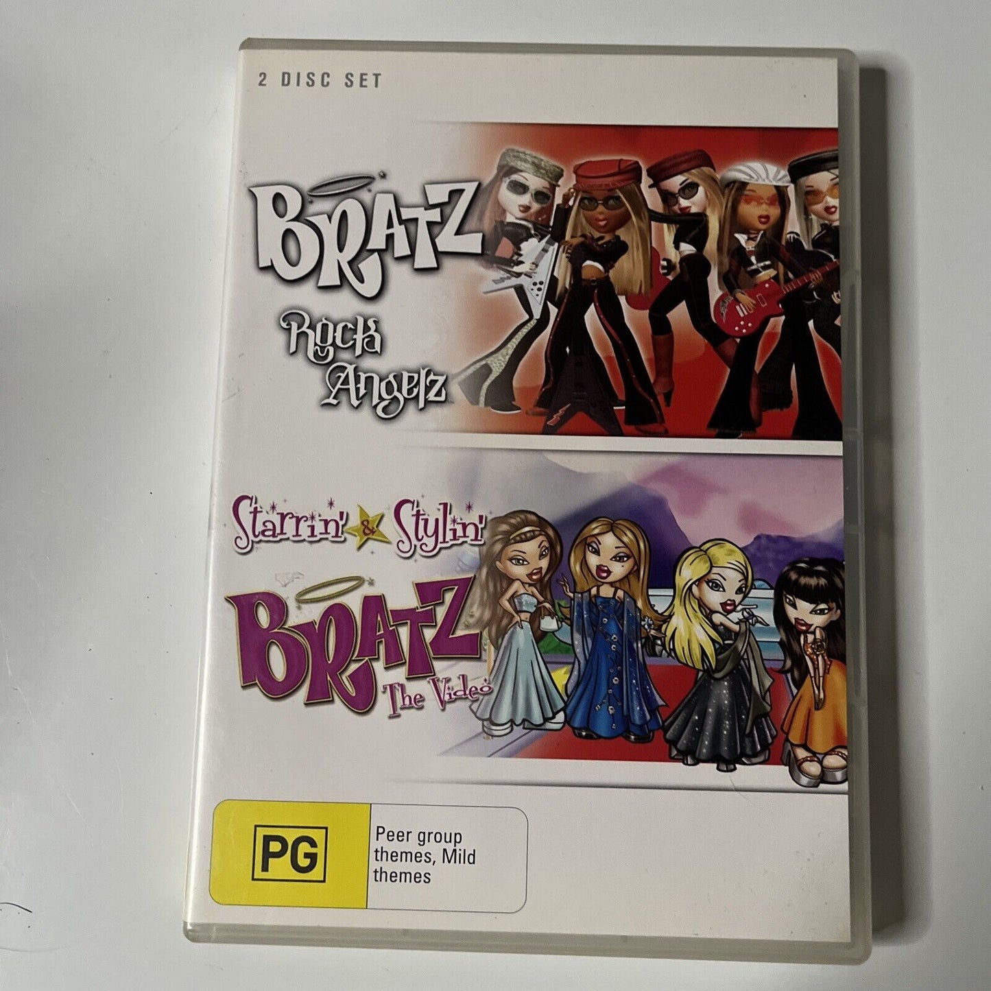 Bratz - Rock Angelz / Bratz - The Video (DVD, 2005, 2-Disc) Region 4