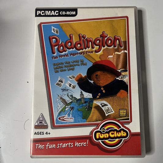 Paddington The World Mystery Tour - PC Mac (CDROM, 2005) Windows XP