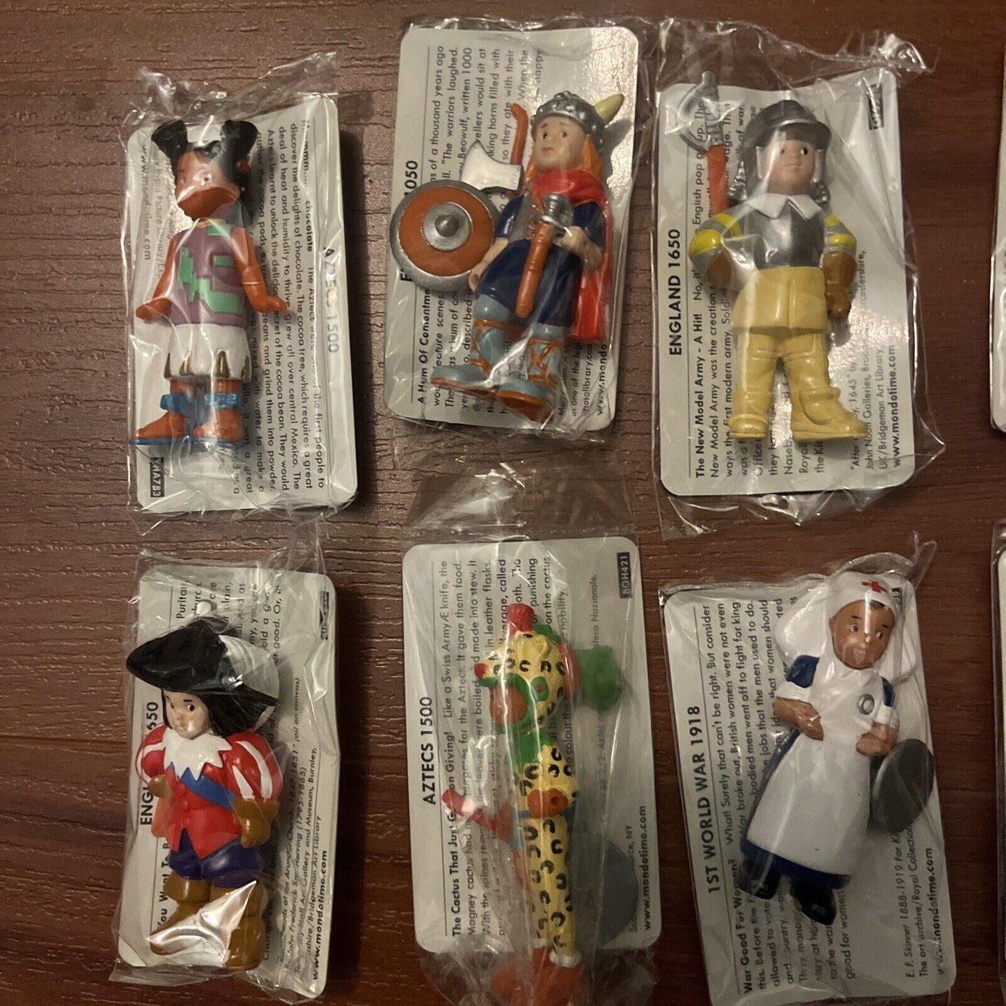24x Vintage Mondotime Figures *New Sealed*