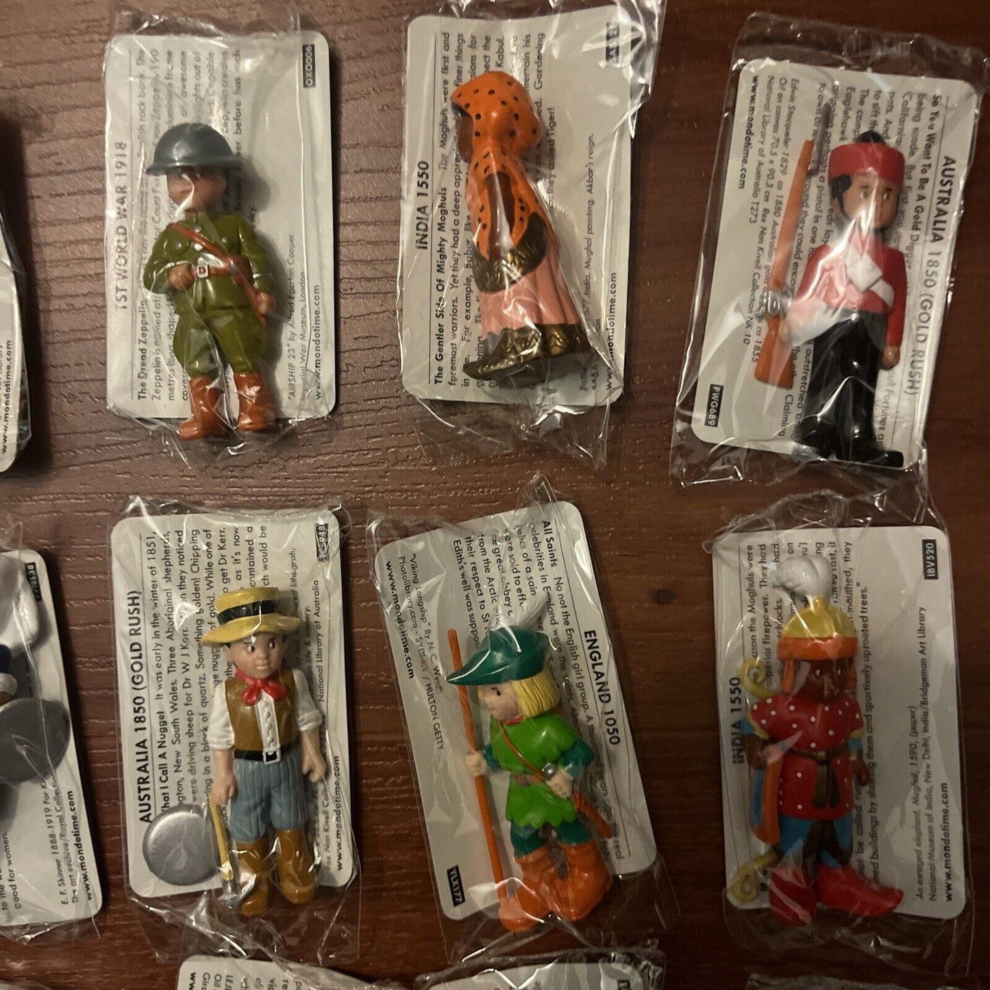 24x Vintage Mondotime Figures *New Sealed*