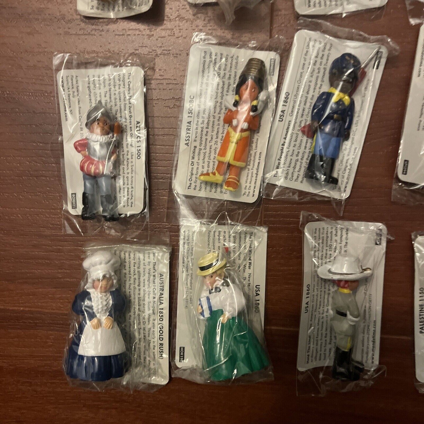 24x Vintage Mondotime Figures *New Sealed*