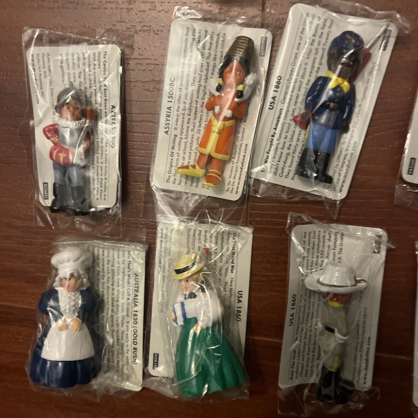 24x Vintage Mondotime Figures *New Sealed*