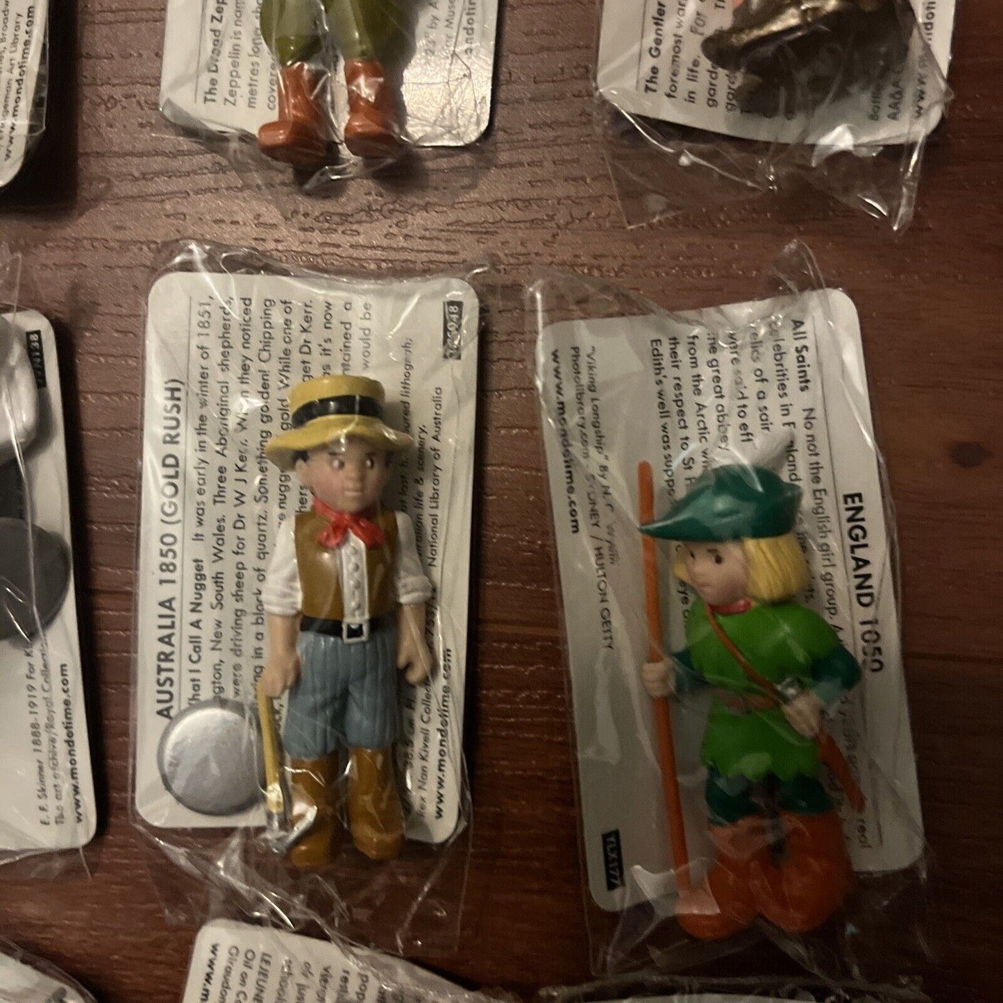 24x Vintage Mondotime Figures *New Sealed*