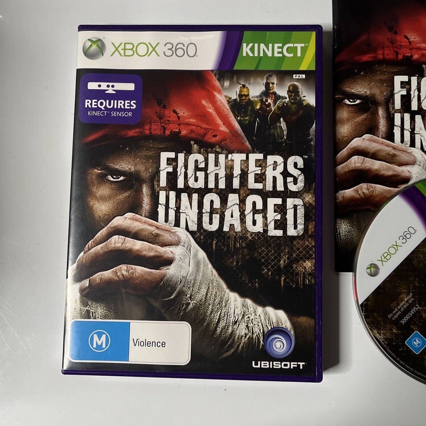 Fighters Uncaged Microsoft Xbox 360 Game PAL With Manual