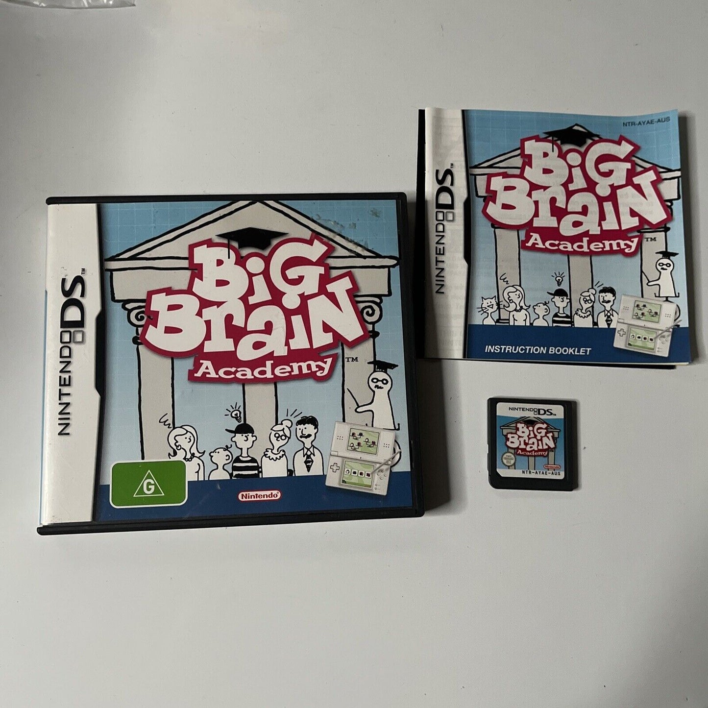 Big Brain Academy Nintendo DS Game  Complete with Manual