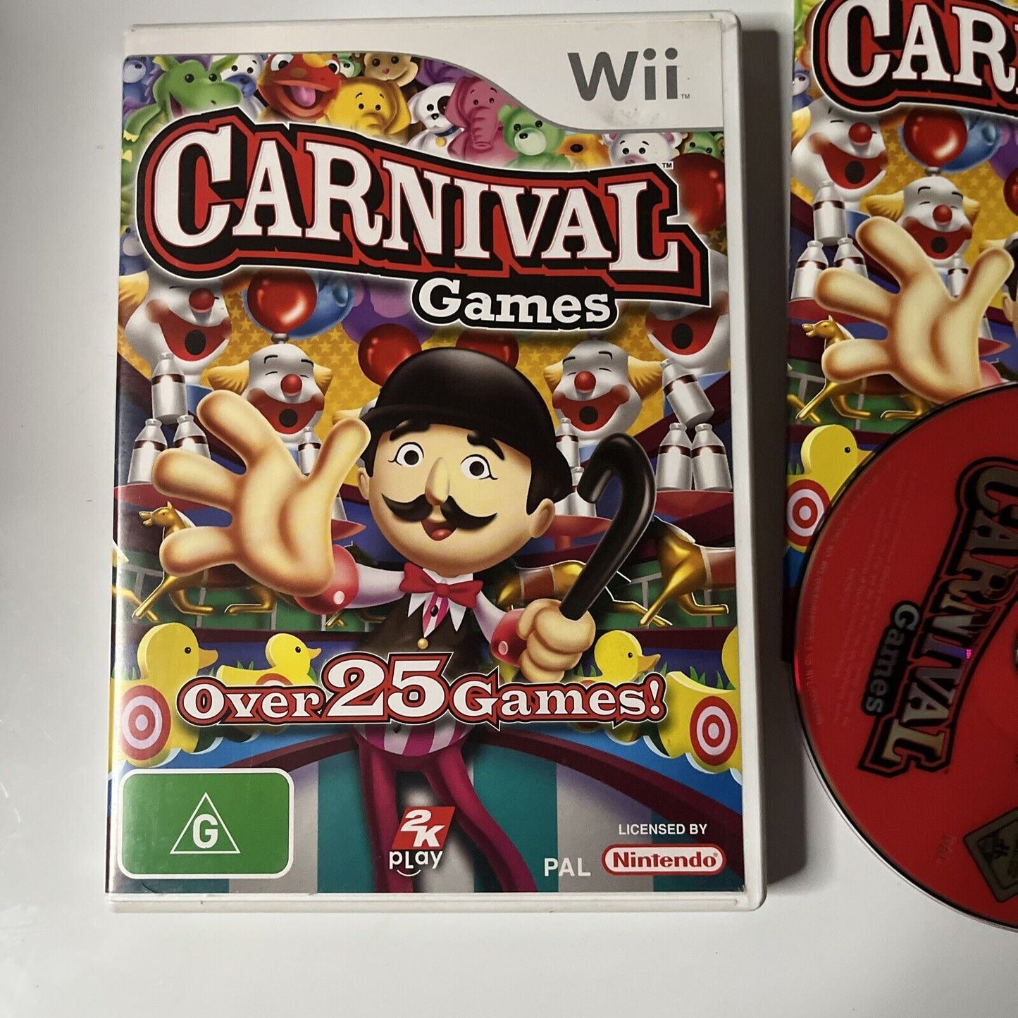 Carnival Games  Nintendo Wii PAL Complete Manual