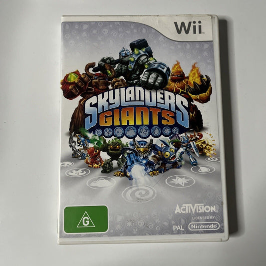 Skylanders Giants Nintendo Wii PAL *Complete* Wii U Compatible