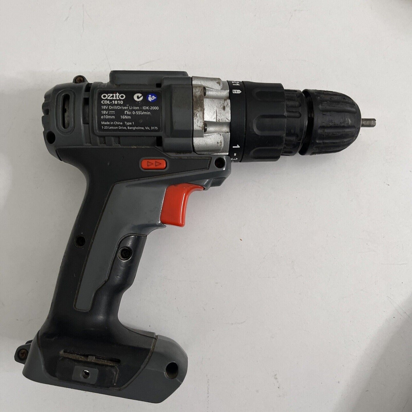 Bosch PSR 1800 LI-2 &! Ozito CDL-1810 Drill/Driver *No Battery/Charger*