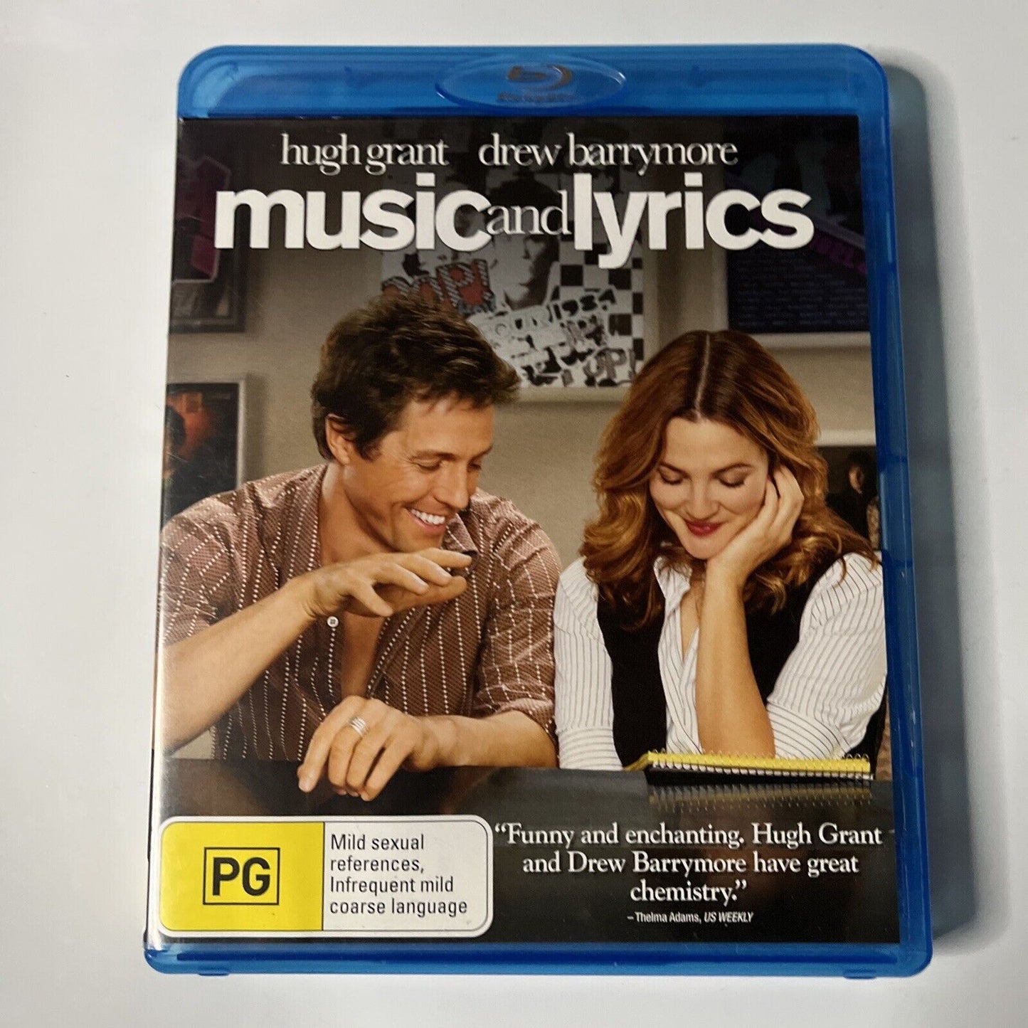 Music And Lyrics (Blu-ray, 2007) Hugh Grant, Drew Barrymore Region B