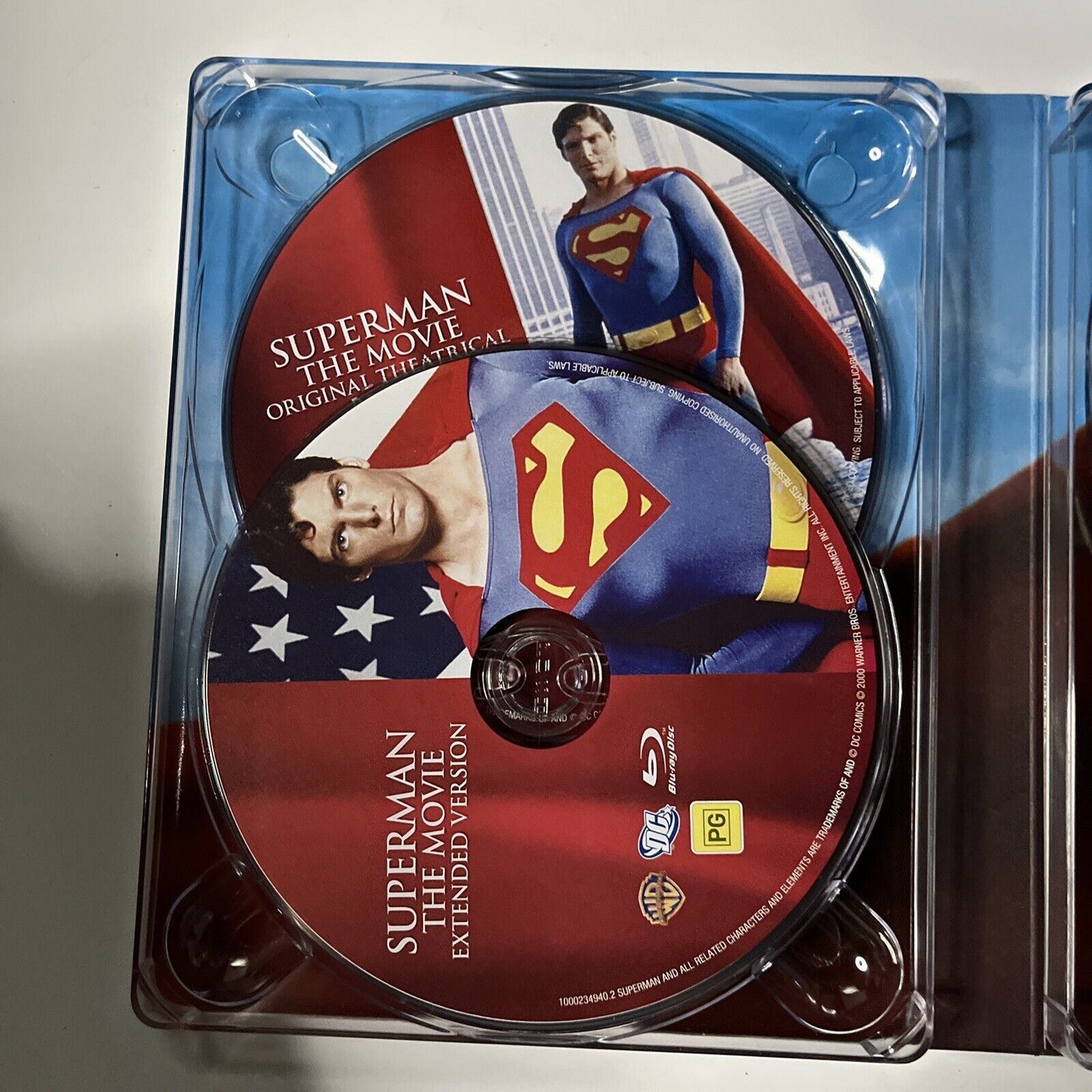 The Superman Motion Picture Anthology: 1978-2006 (Blu-ray, 8-Disc)