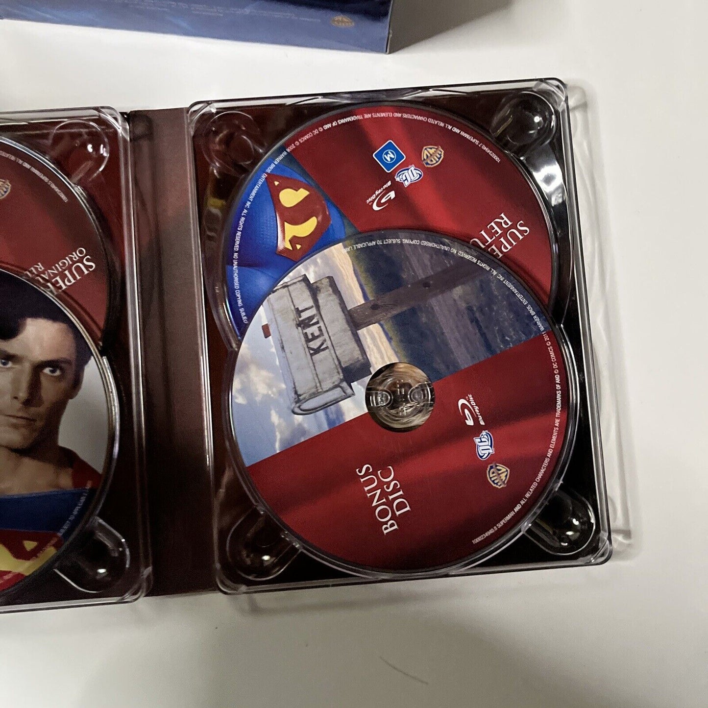 The Superman Motion Picture Anthology: 1978-2006 (Blu-ray, 8-Disc)