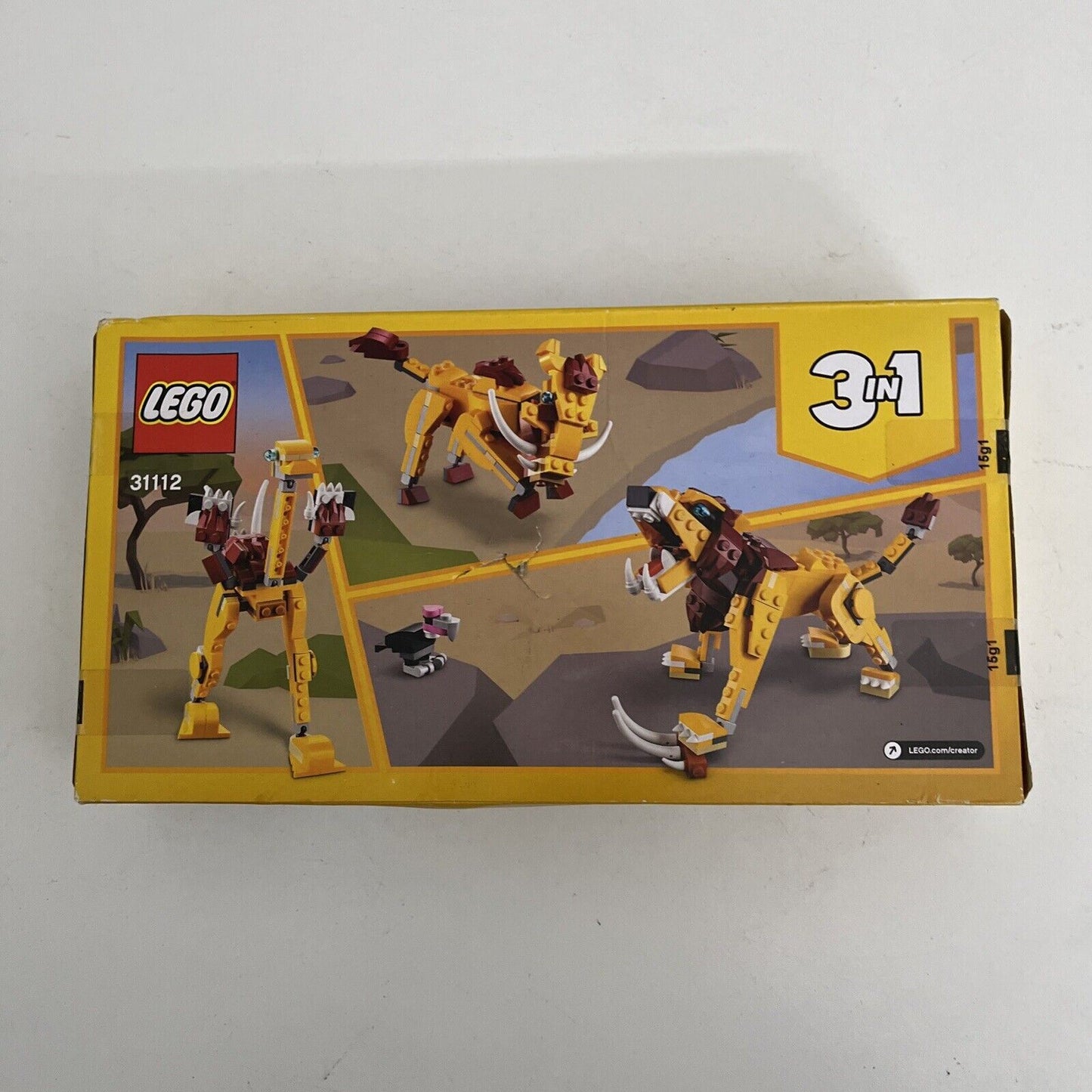 LEGO Creator 3 in 1 Wild Lion (31112) *New*