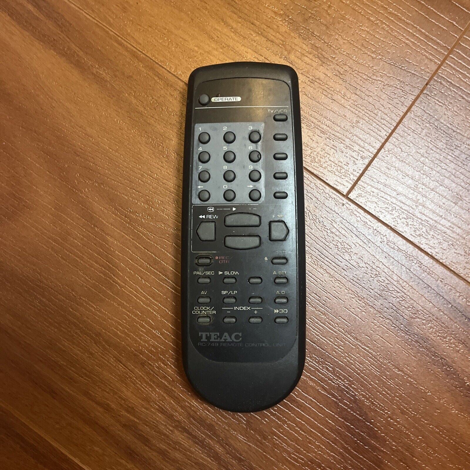 Genuine Teac RC-749 Remote Control for TV VCR – Retro Unit