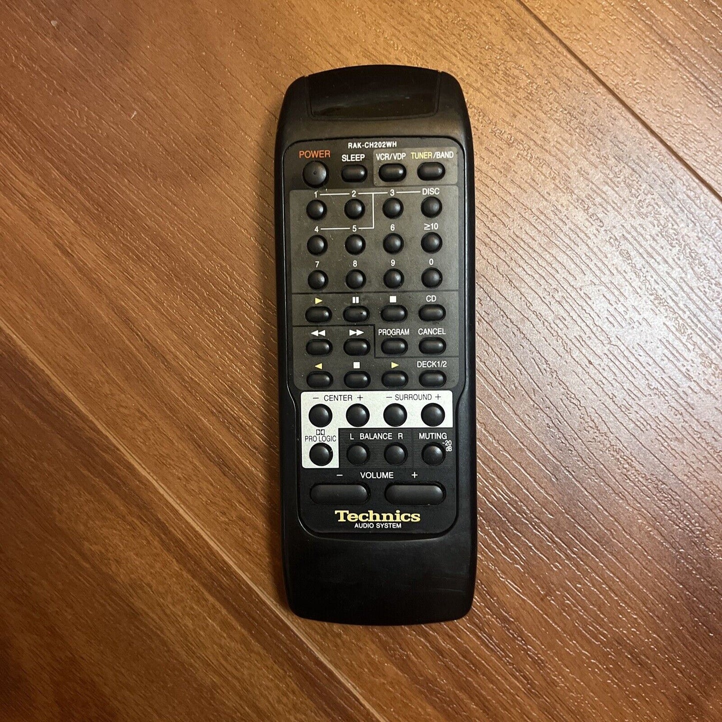 Genuine Technics RAK-CH202WH Remote Control for Audio System – Retro Unit