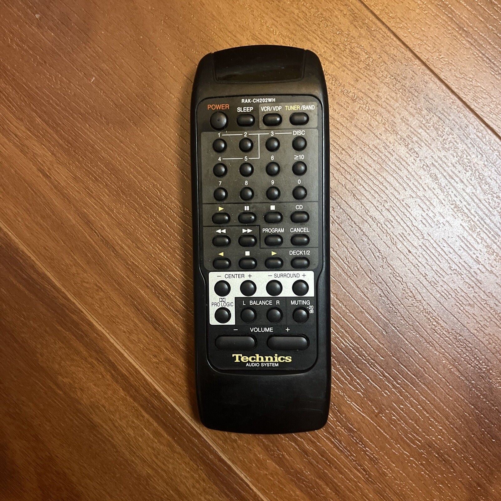 Genuine Technics RAK-CH202WH Remote Control for Audio System – Retro Unit