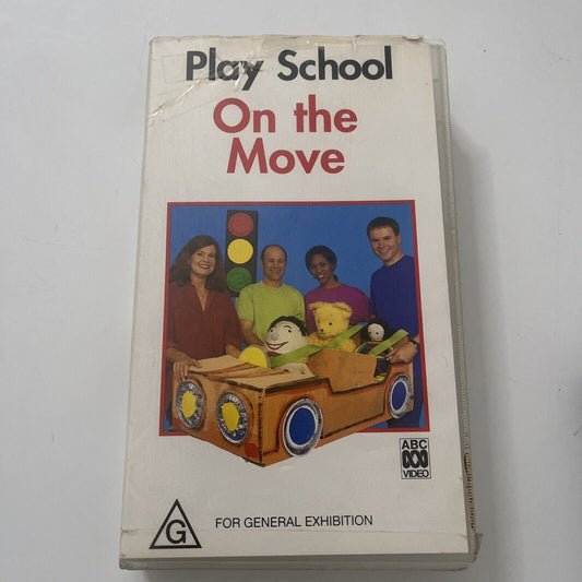 Play School - On The Move (VHS, 1997) ABC Video PAL