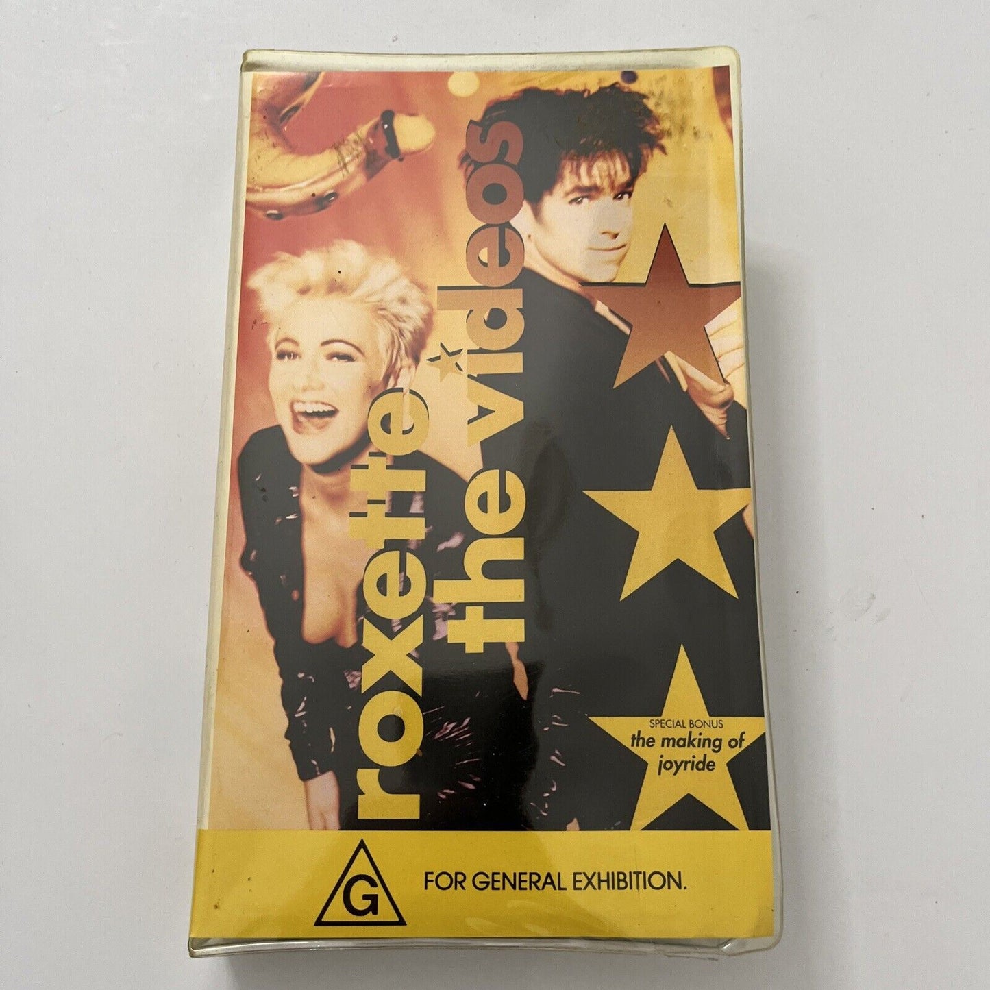 ROXETTE : The Videos (VHS, 1991) PAL small clamshell