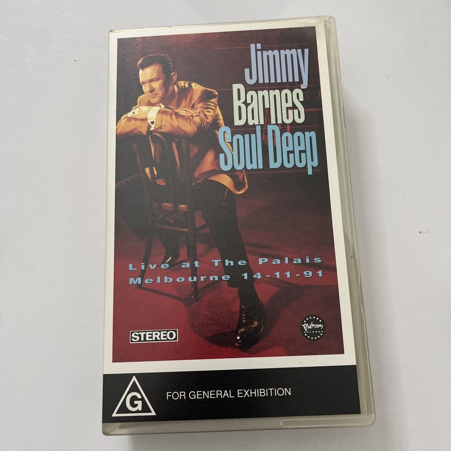 Jimmy Barnes: Soul Deep - Live At The Palais Melbourne 14-11-91 (VHS) PAL