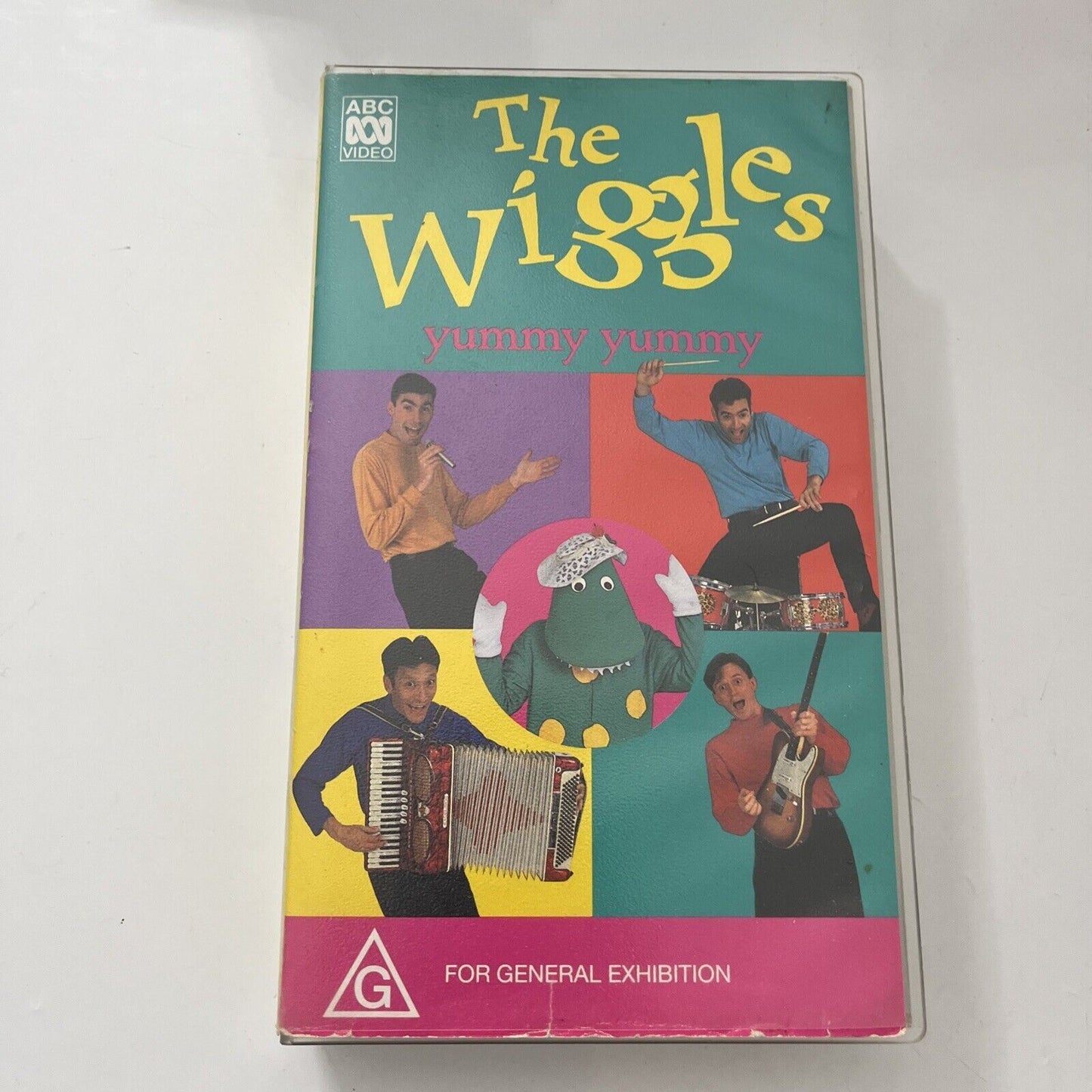 The Wiggles - Yummy Yummy (VHS, 1994) Original Cast PAL