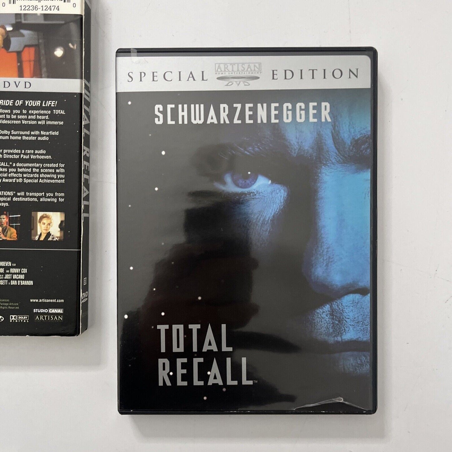 Total Recall - Special Edition (DVD, 1990) Arnold Schwarzengger. Region 1