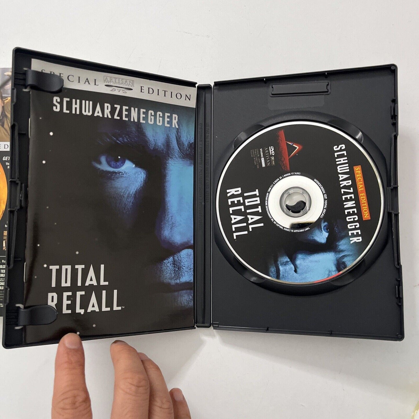 Total Recall - Special Edition (DVD, 1990) Arnold Schwarzengger. Region 1