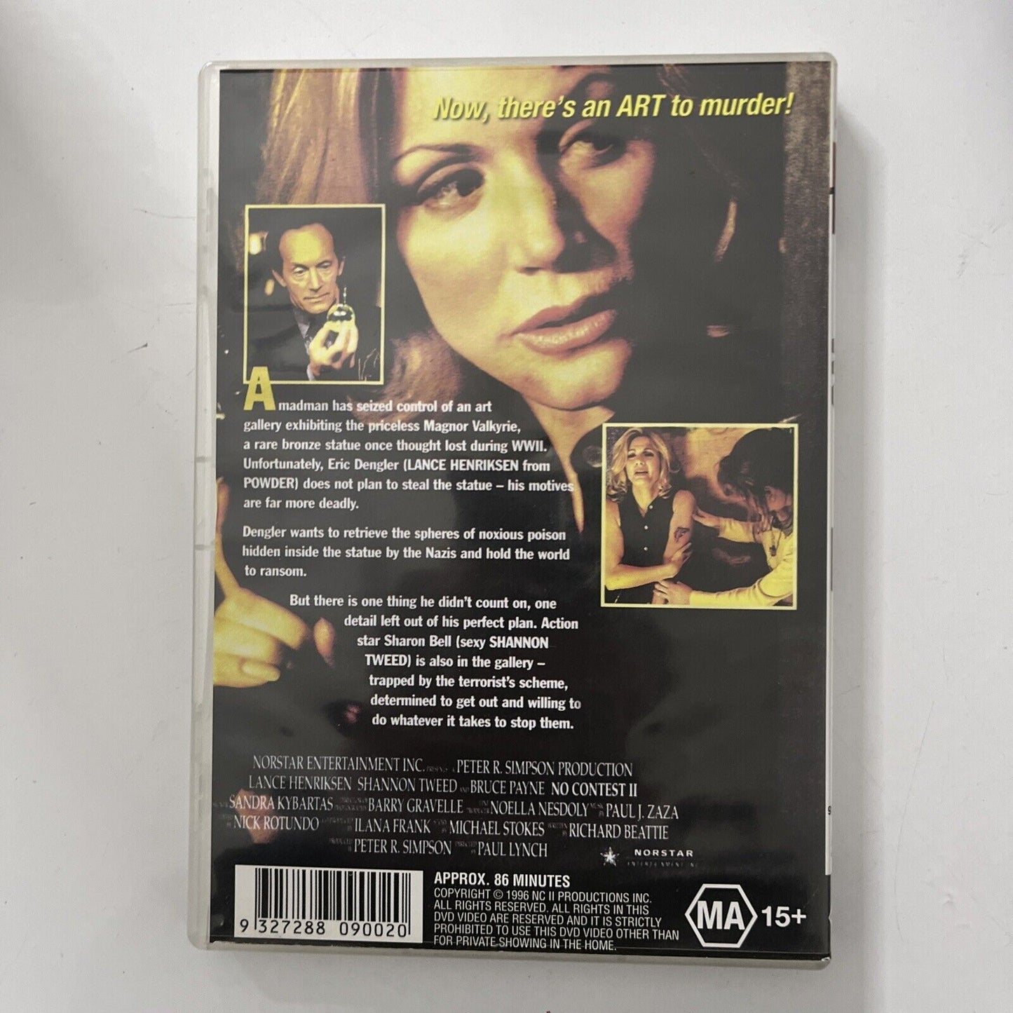 No Contest 2 (DVD, 1997) ance Henriksen, Shannon Tweed, Bruce Payne Region 4