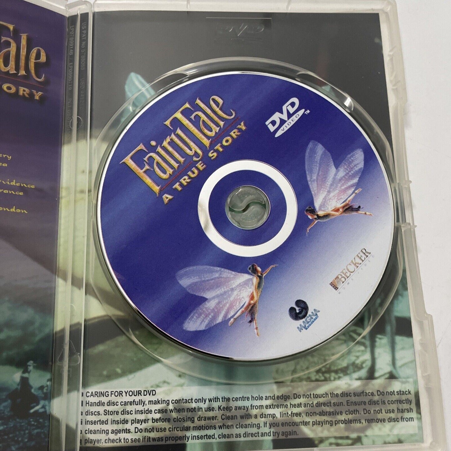 Fairy Tale - A True Story (DVD, 1997) Florence Hoath, Elizabeth Earl, Region 4&2