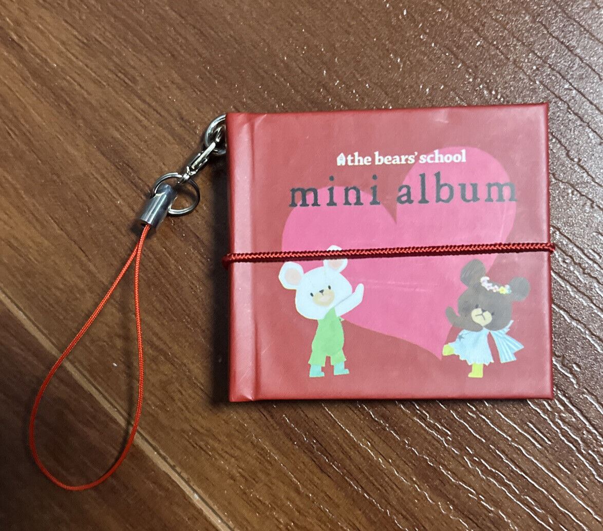 The Bear School Mini Album Keychain Bandai