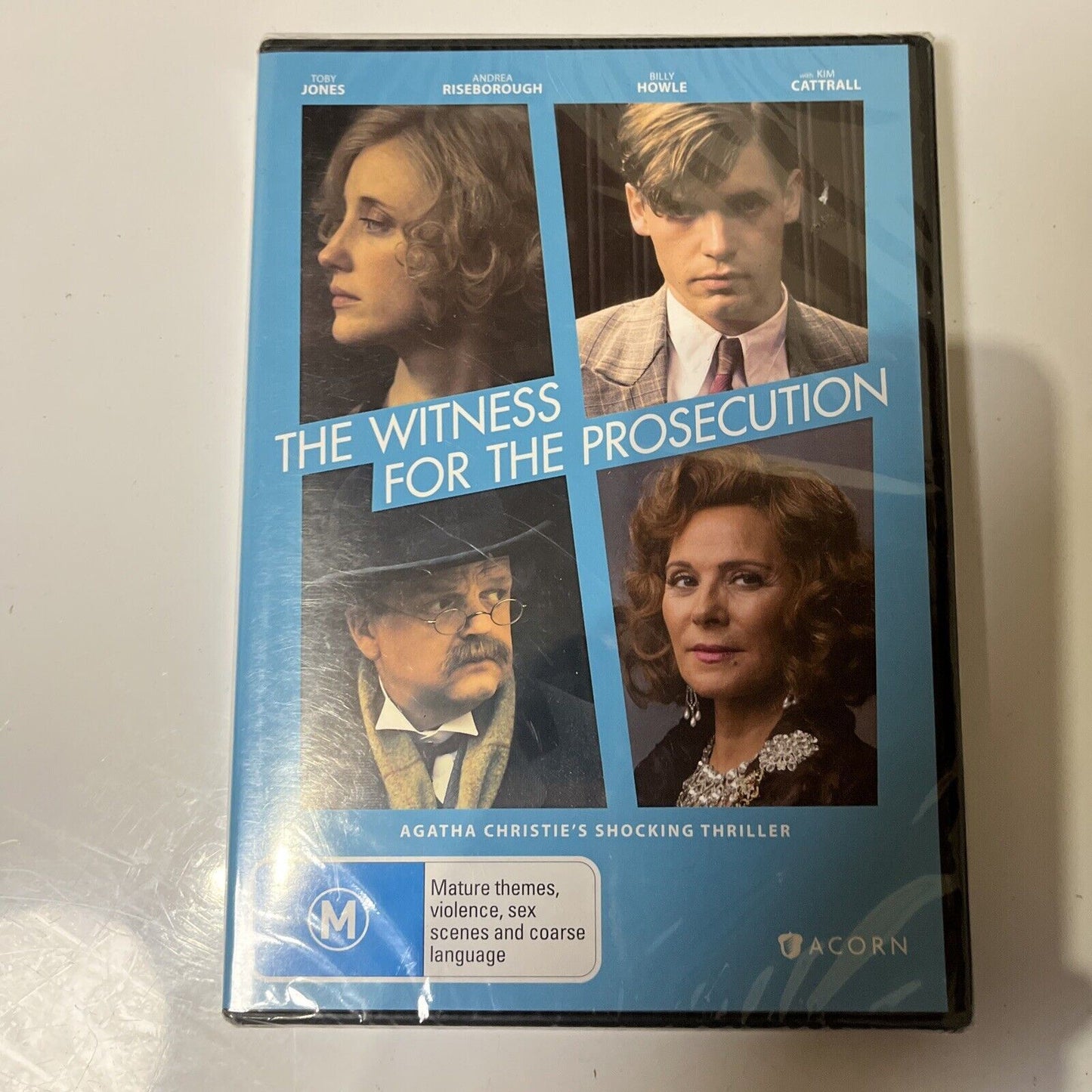 *New Sealed* The Witness For The Prosecution (DVD, 2016) Kim Cattrall Region 4