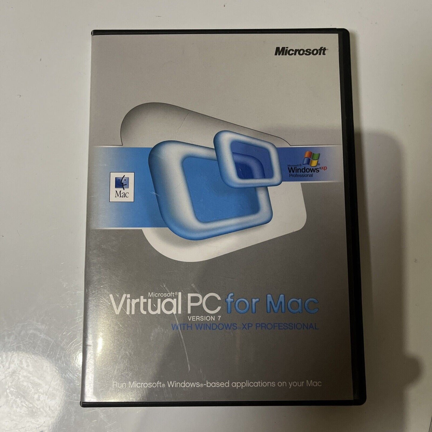 Microsoft Virtual PC for Mac Version 7 with Windows XP Professional CDROM