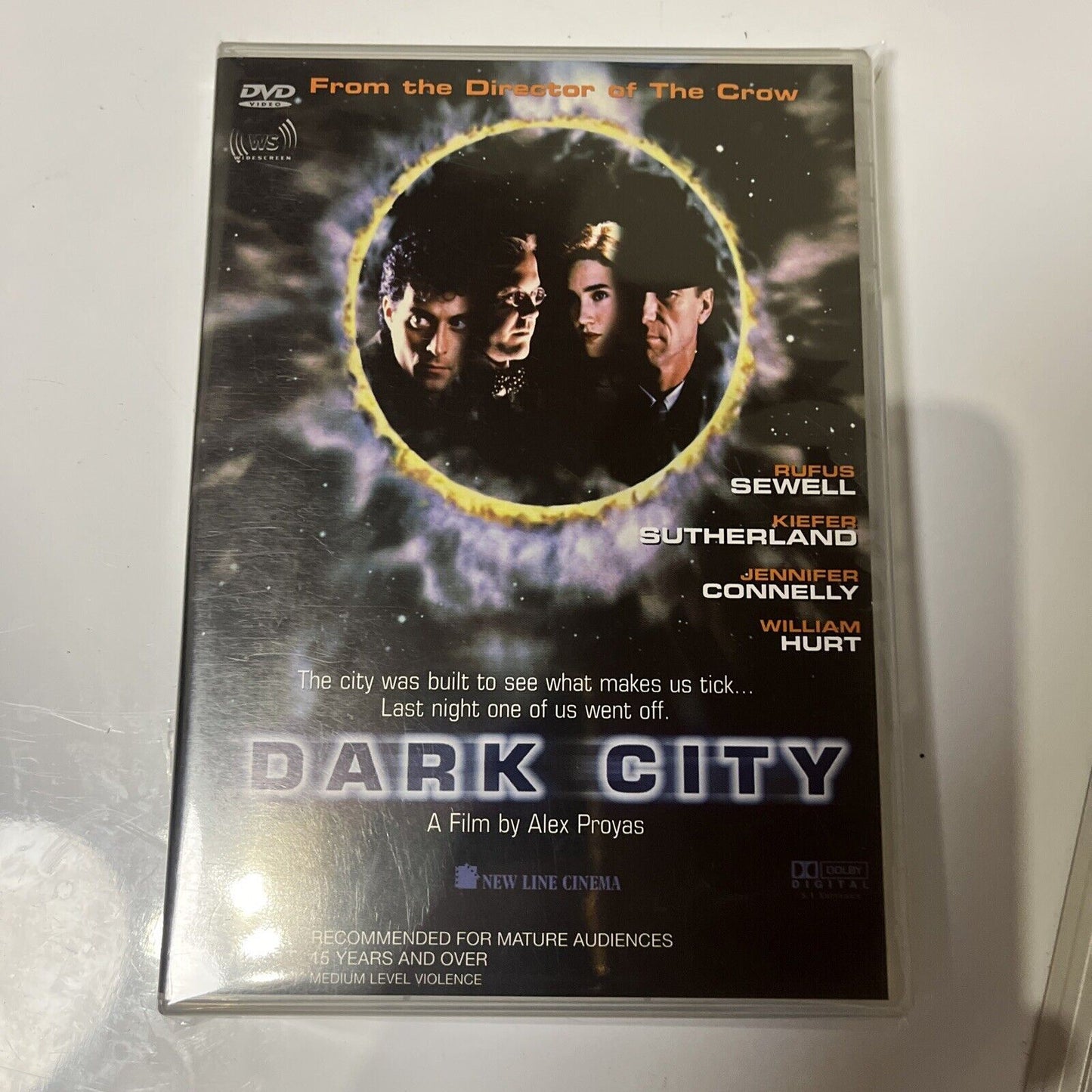 Dark City (DVD, 1998) Kiefer Sutherland, Jennifer Connelly, NEW Region 4