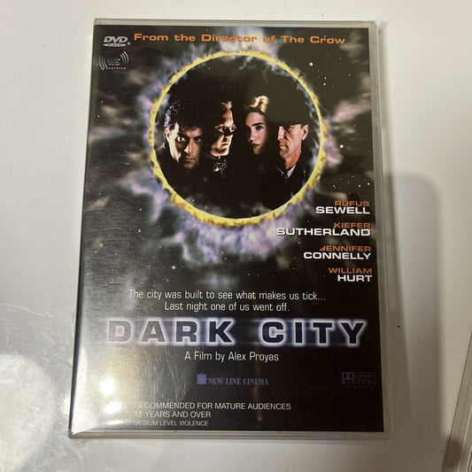 Dark City (DVD, 1998) Kiefer Sutherland, Jennifer Connelly, NEW Region 4
