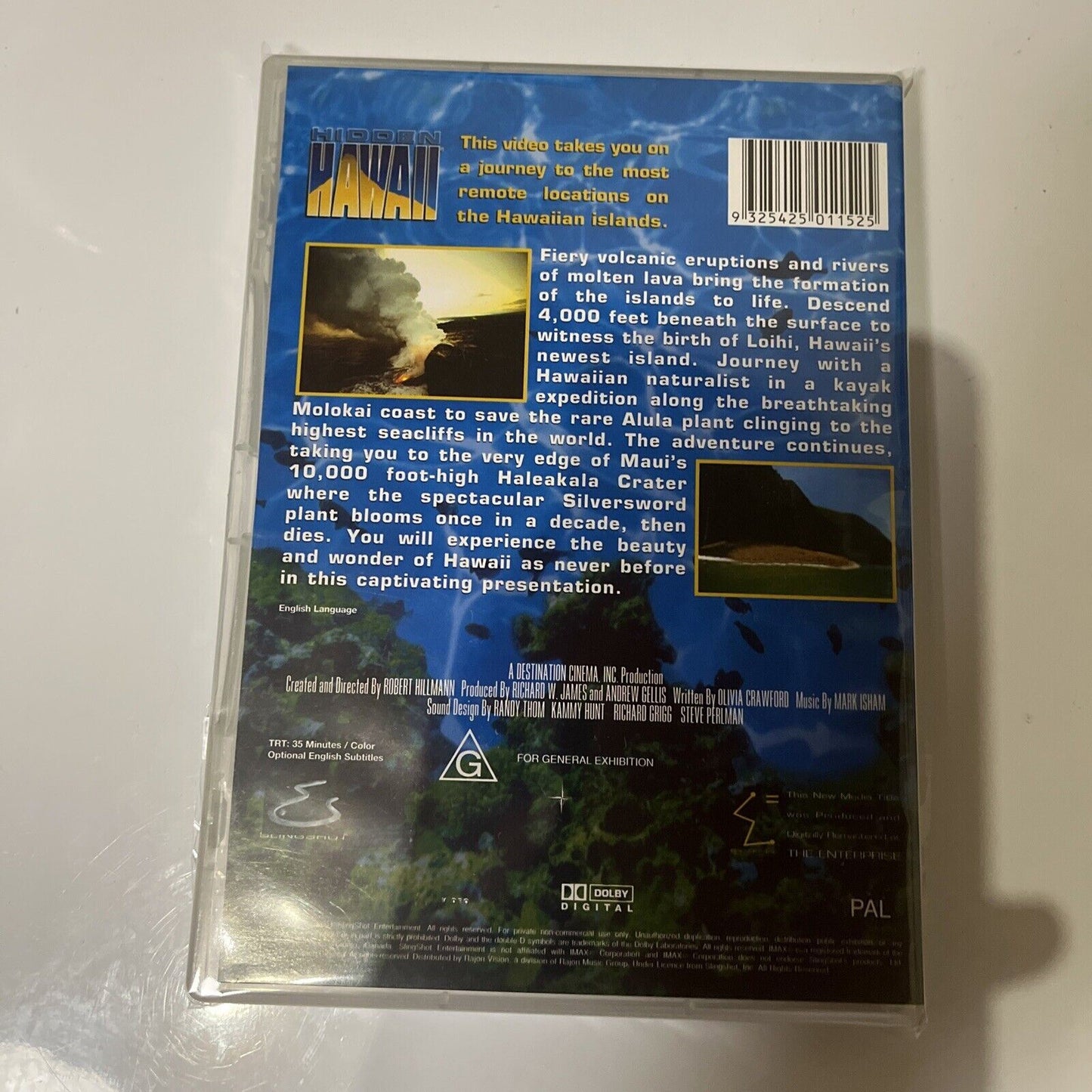 Imax - Hidden Hawaii (DVD, 2001) All Regions