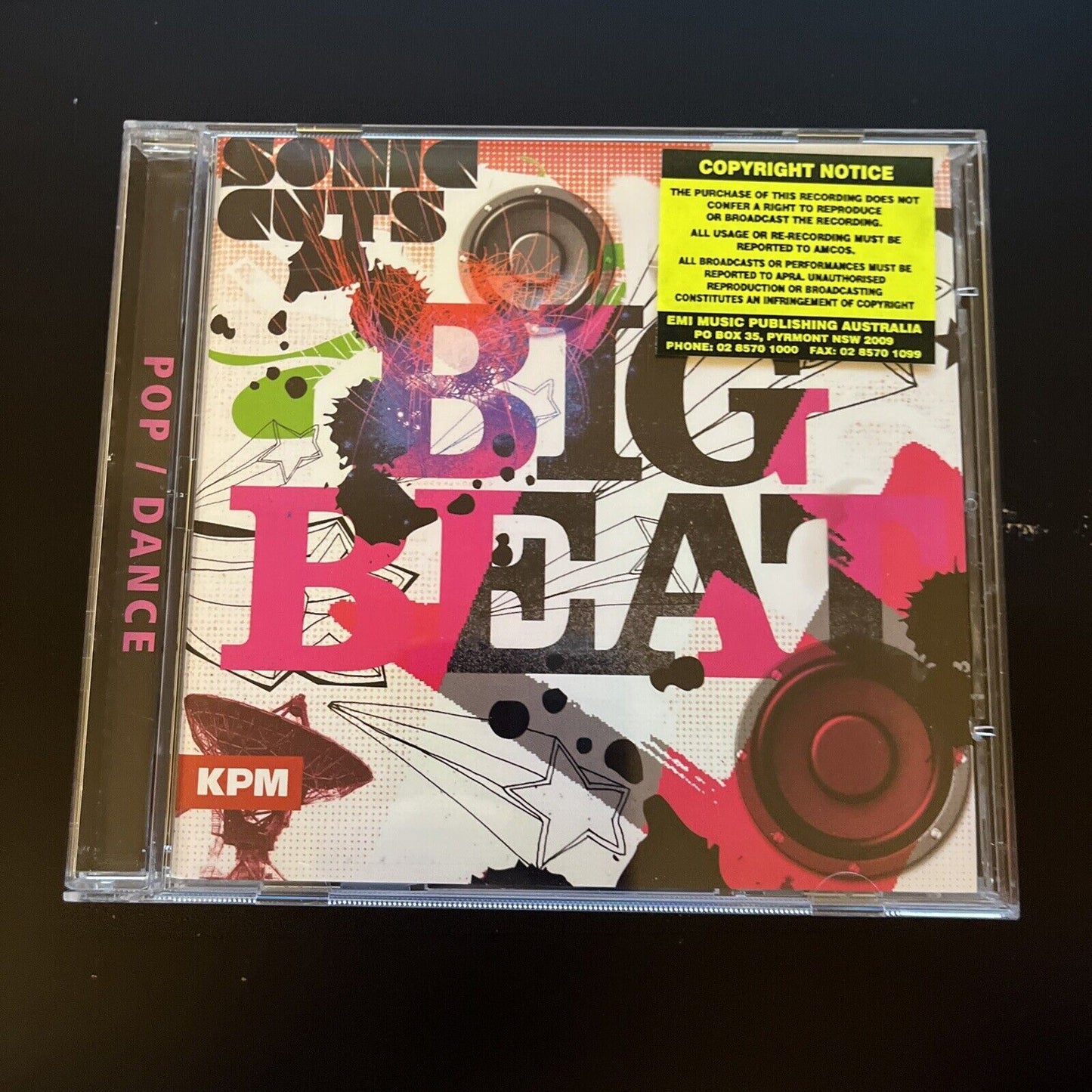 KPM Music 647 - Sonic Cuts - Big Beats (CD, 2006)