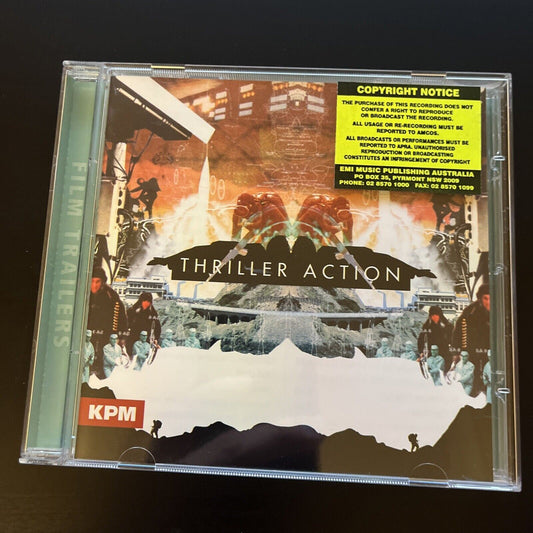 KPM Music 631 - Film Trailers - Thriller Action (CD, 2006)