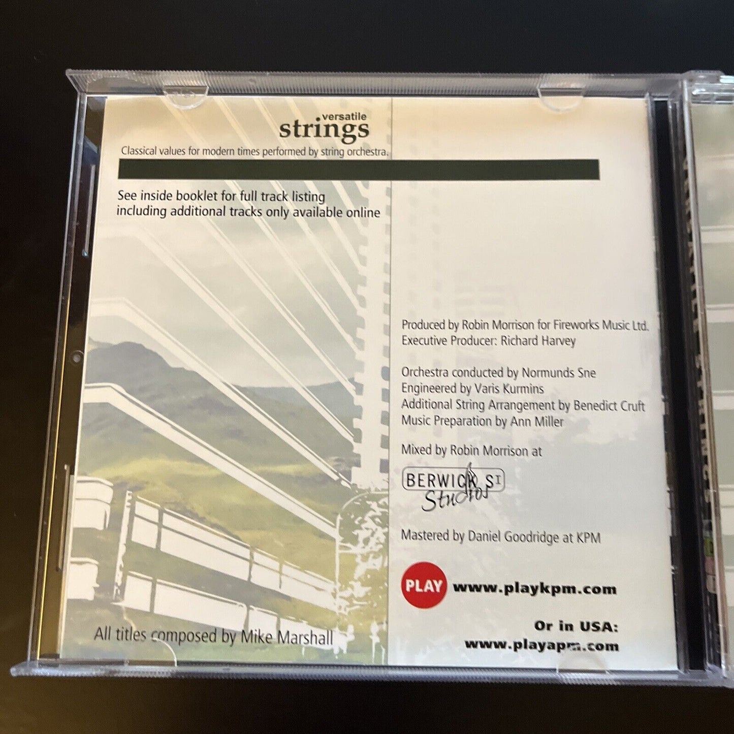 KPM Music 559 - Versatile Strings (CD, 2004)