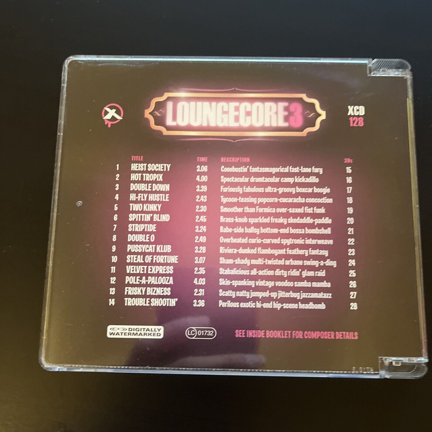 Extreme Music XCD 128 - Loungecore 3 (CD, 2006)