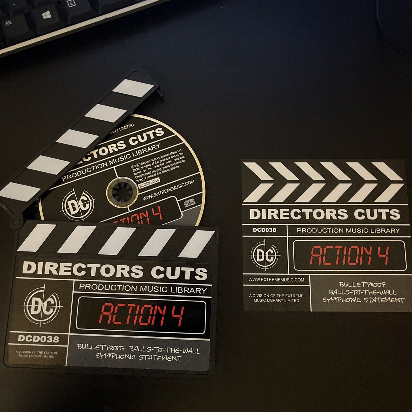 Production Music Library - Directors Cuts - Action 4 DCD038 (CD, 2008)